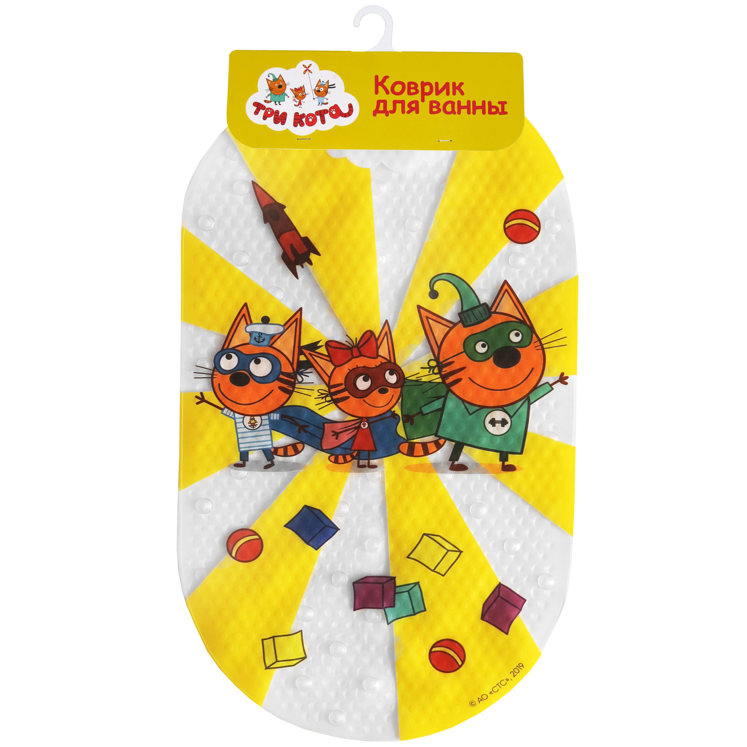 Коврик для купания Три кота - фото 2
