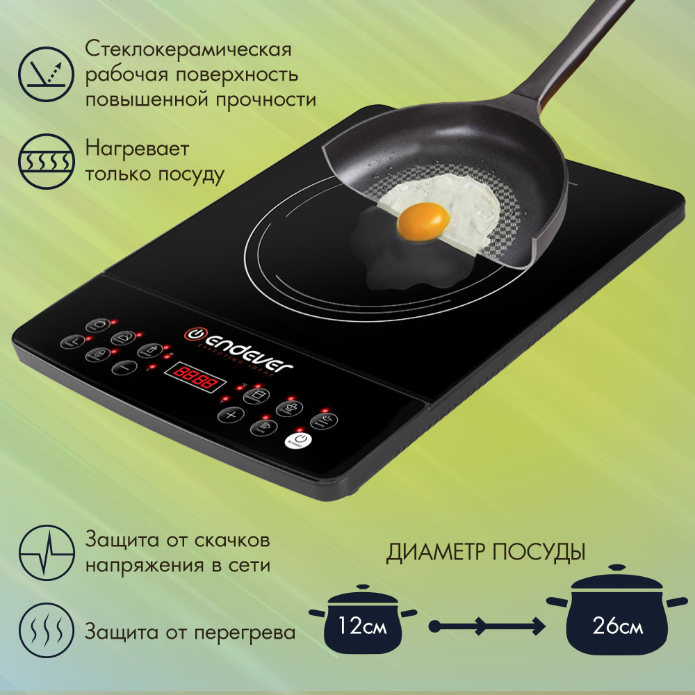 Настольная плита ENDEVER Skyline IP-57 - фото 3