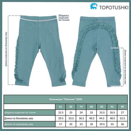 Штанишки TOPOTUSHKI