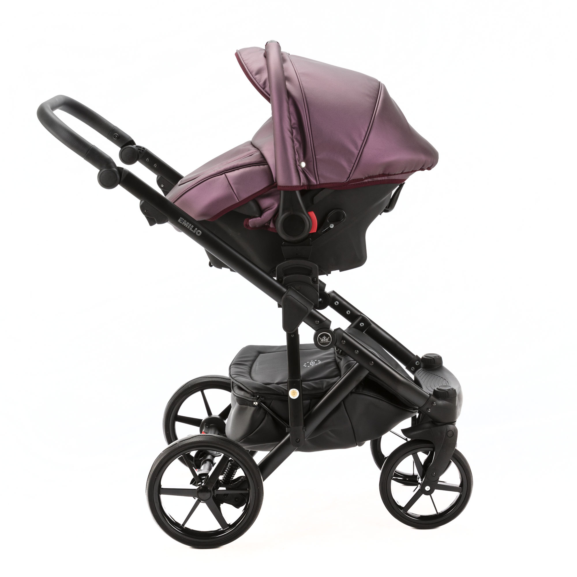 Коляска 3в1 Adamex Emilio Deluxe - фото 6