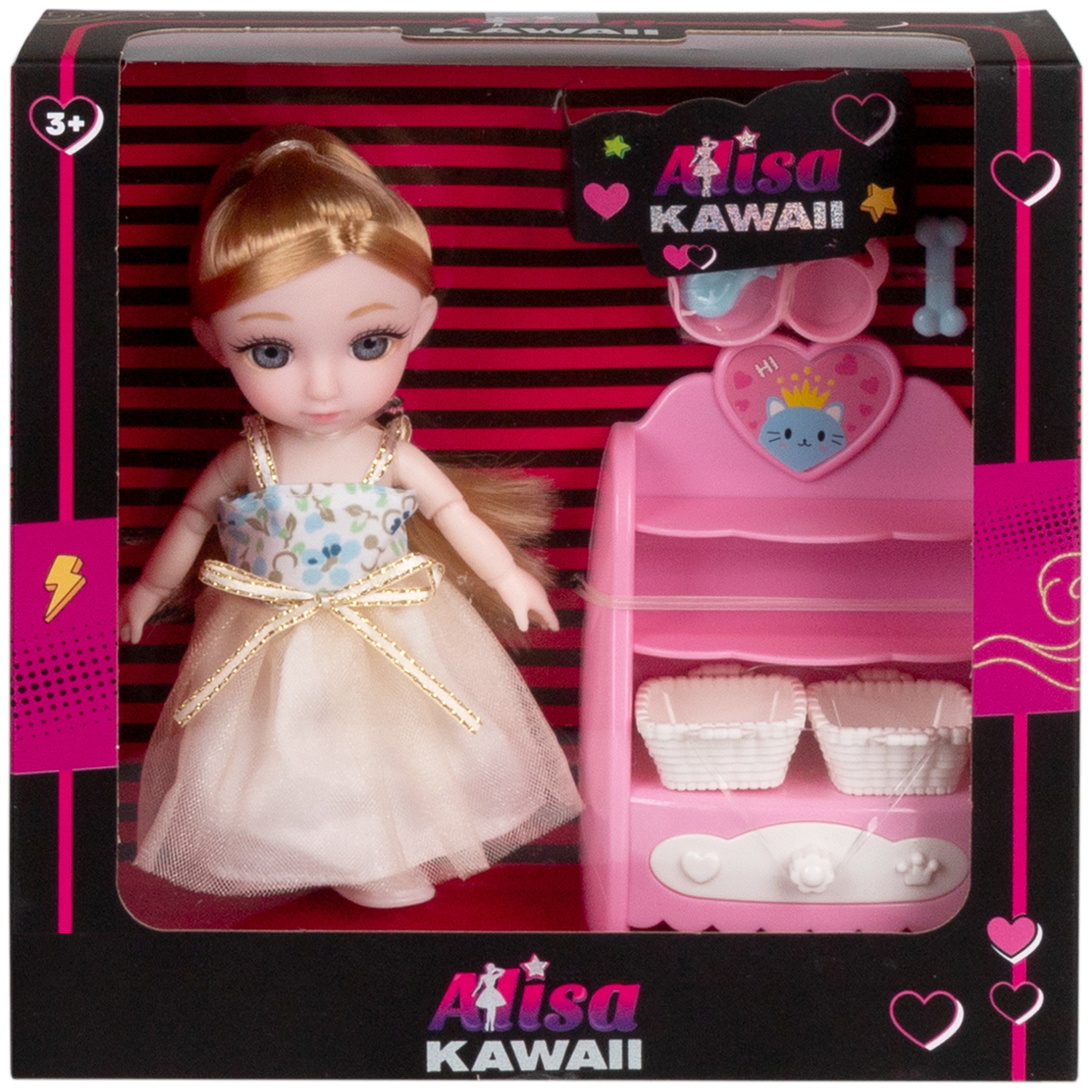 Кукла мини 1TOY Alisa Kawaii Т24360 - фото 14