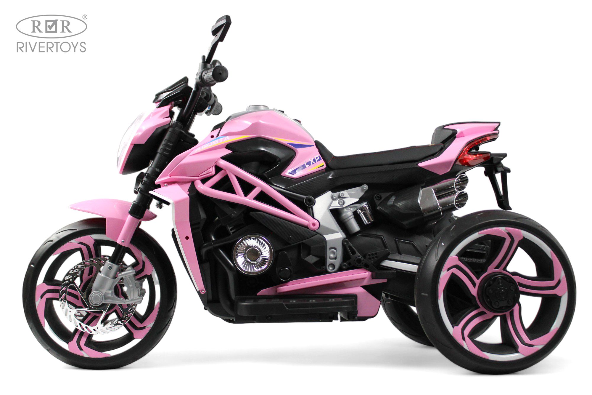 Электромобиль RIVERTOYS C111MC-PINK - фото 2