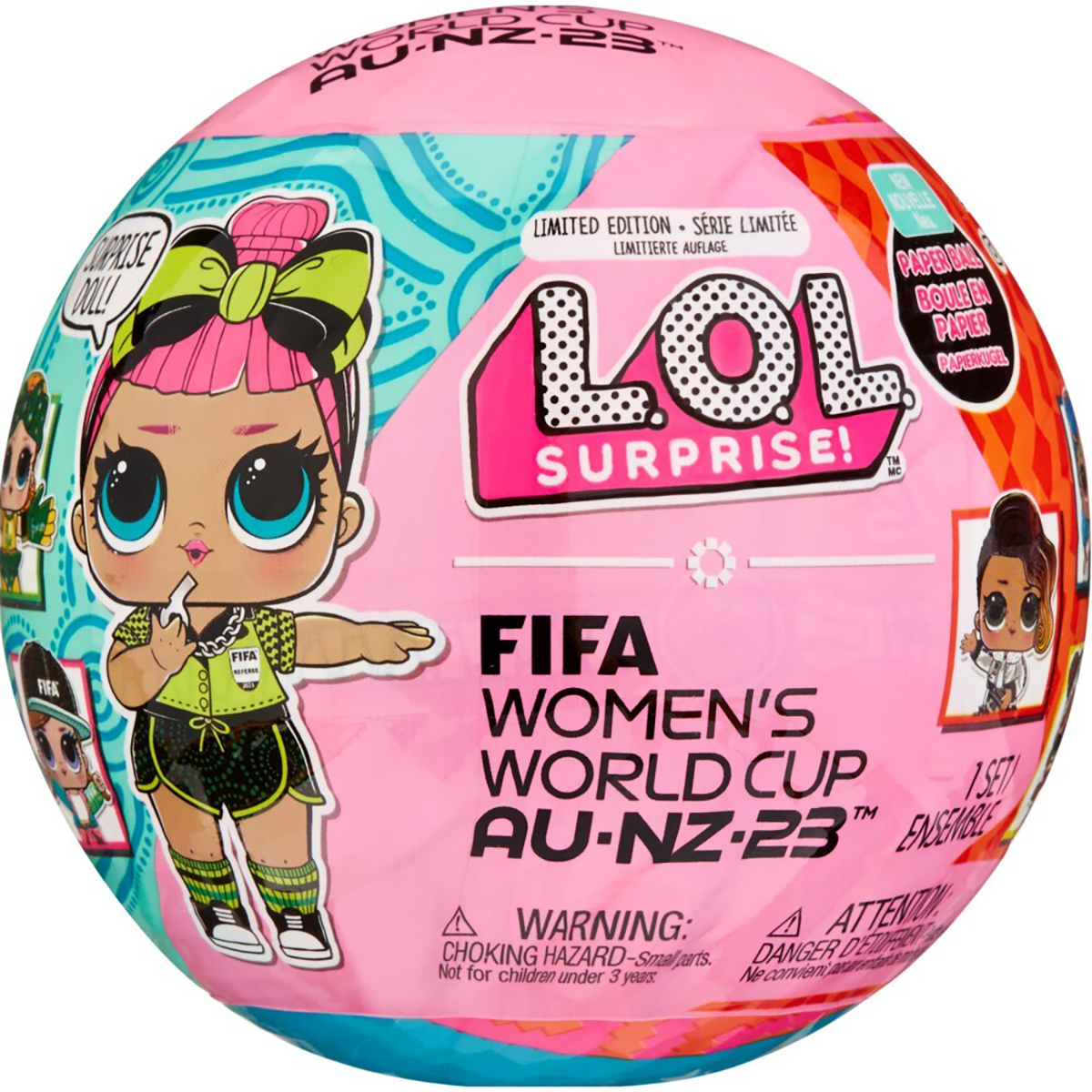 Изображение товара Кукла модельная L.O.L. Surprise! FIFA Женский Чемпионат Мира Изображение товара Кукла модельная L.O.L. Surprise! FIFA Женский Чемпионат Мира