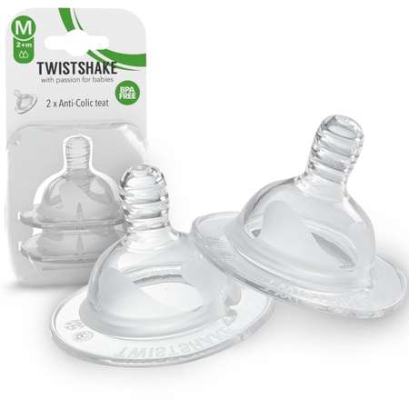 Соска Twistshake Anti-Colic силикон M 2 шт.