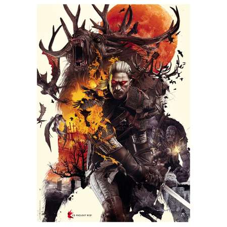 Пазл Good Loot The Witcher Monsters - 1000 эл классический