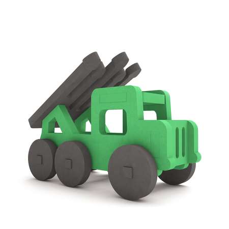 Конструктор ElBascoToys Боевая машина блочный