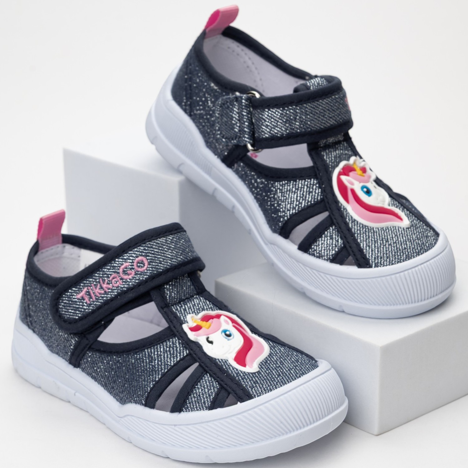 Изображение товара Сандалии TikkaGo Детские Летние сандалии Единорог Липучка