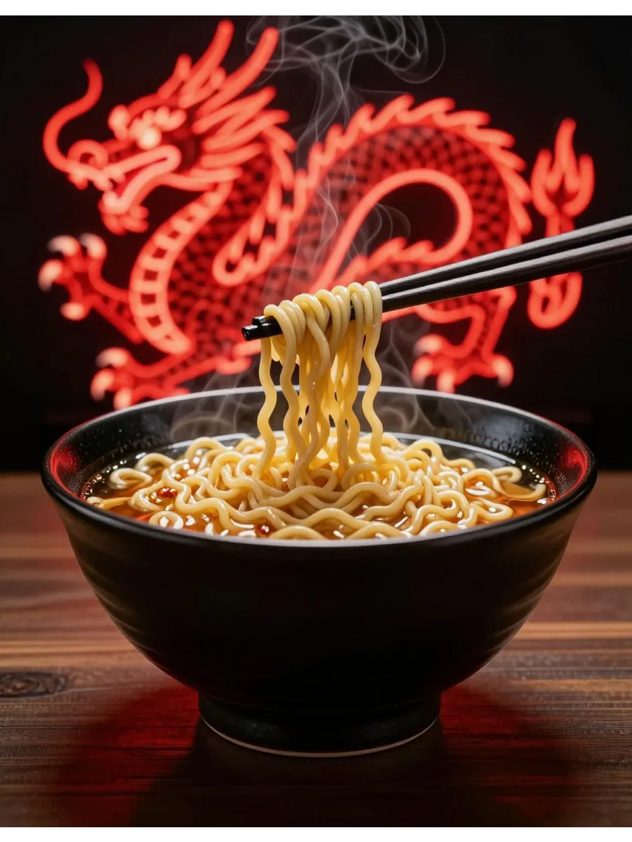 Лапша быстрого приготовления Samyang курица острая 2х Spicy - фото 4