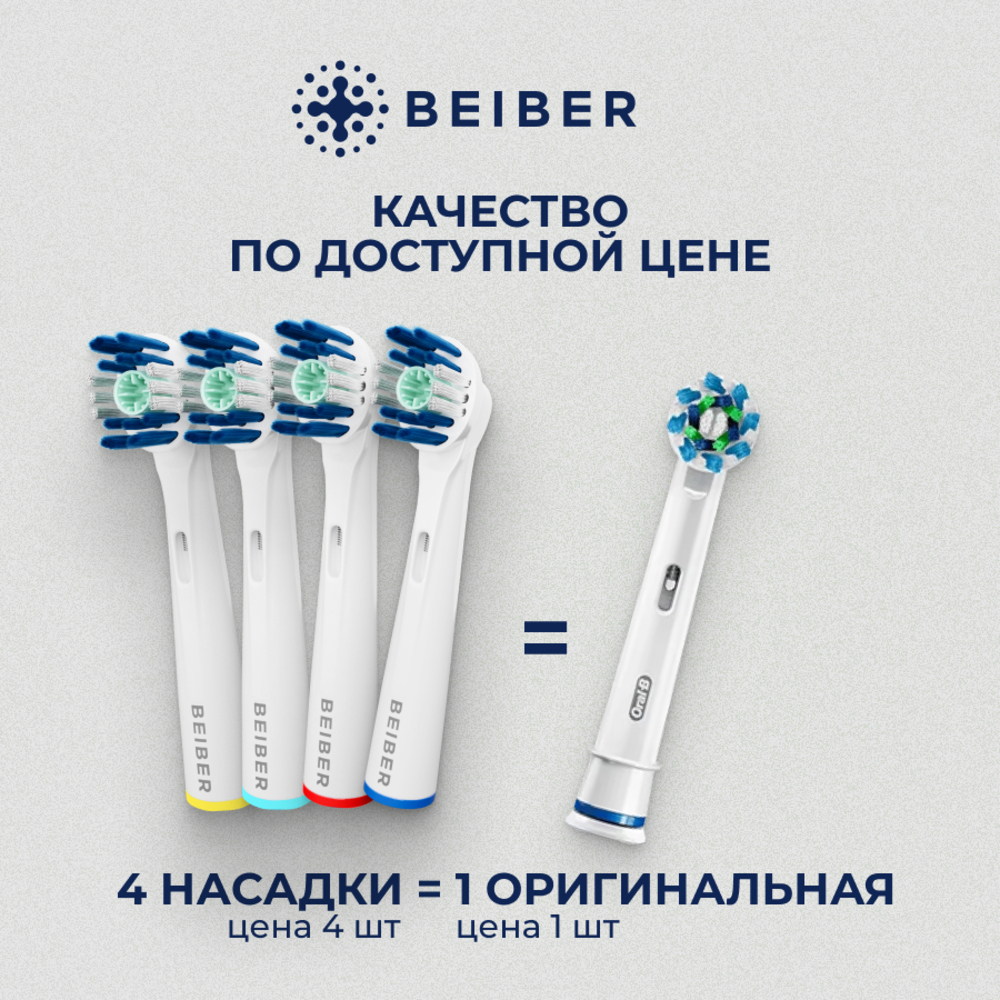 Насадка BEIBER 4 шт. - фото 9