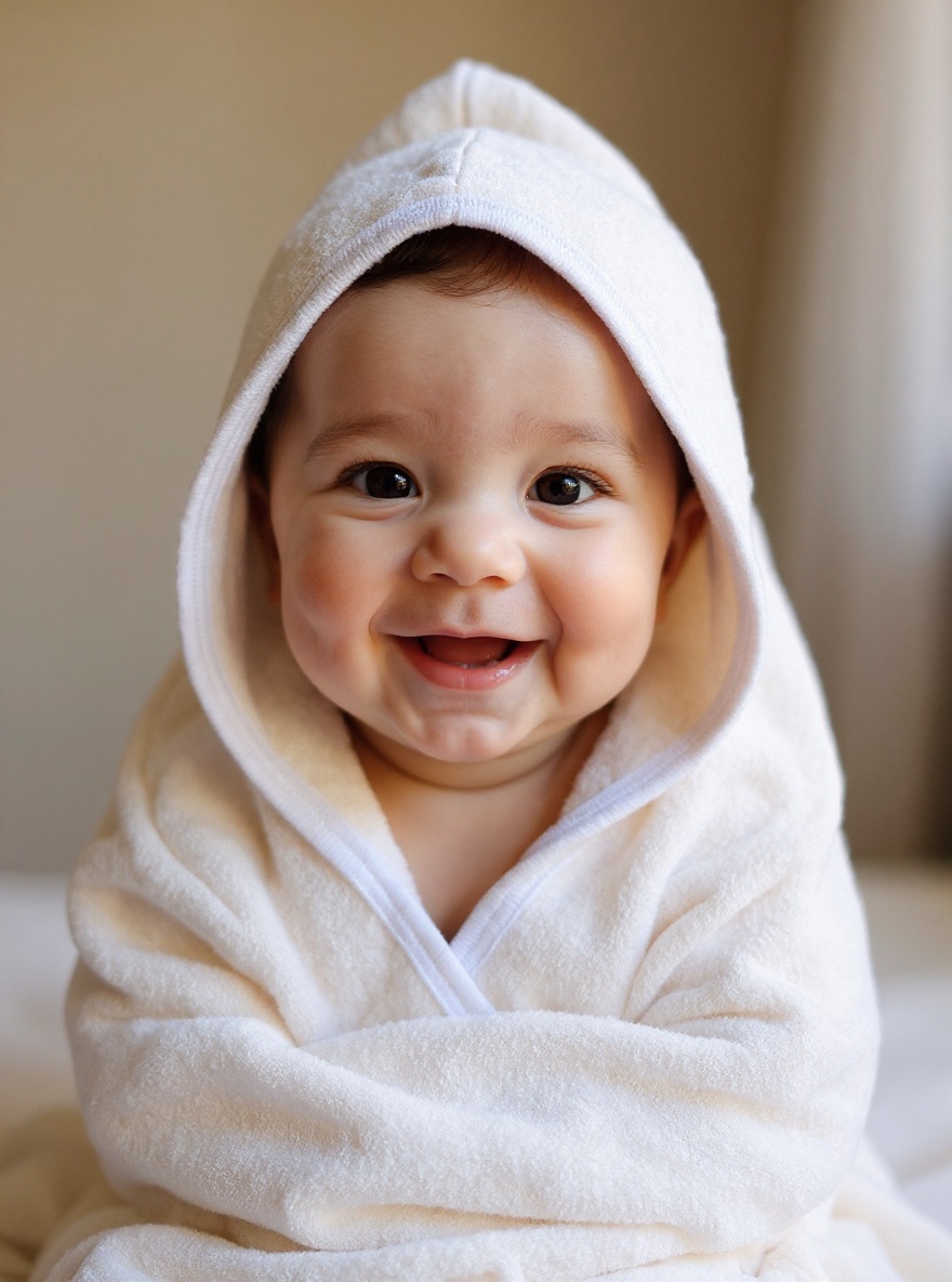 Полотенце KiMMi Baby 90 x 90 см 2 шт 90 x 90 см 2 шт. - фото 1