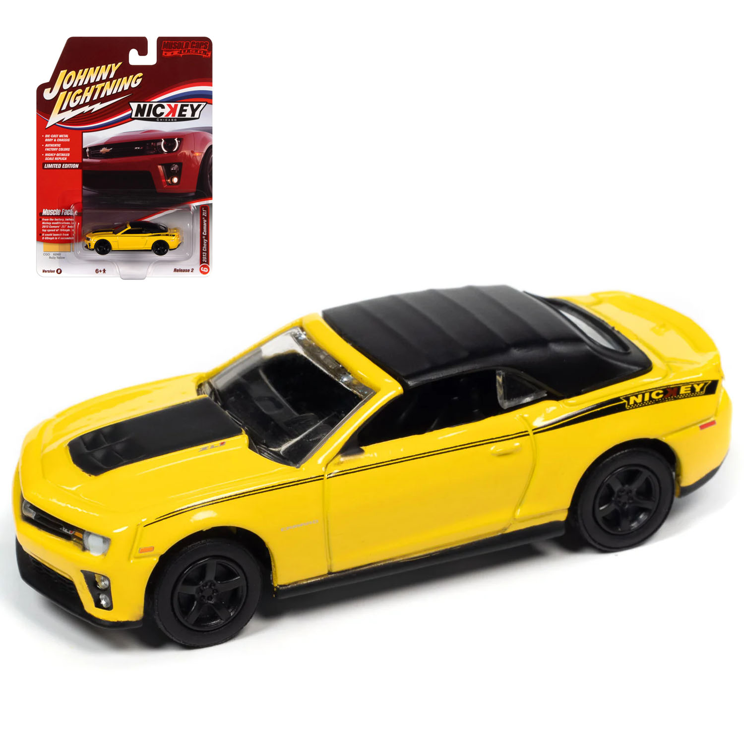 Автомобиль Johnny Lightning 1:64 JLMC030B-R2-N6 - фото 1