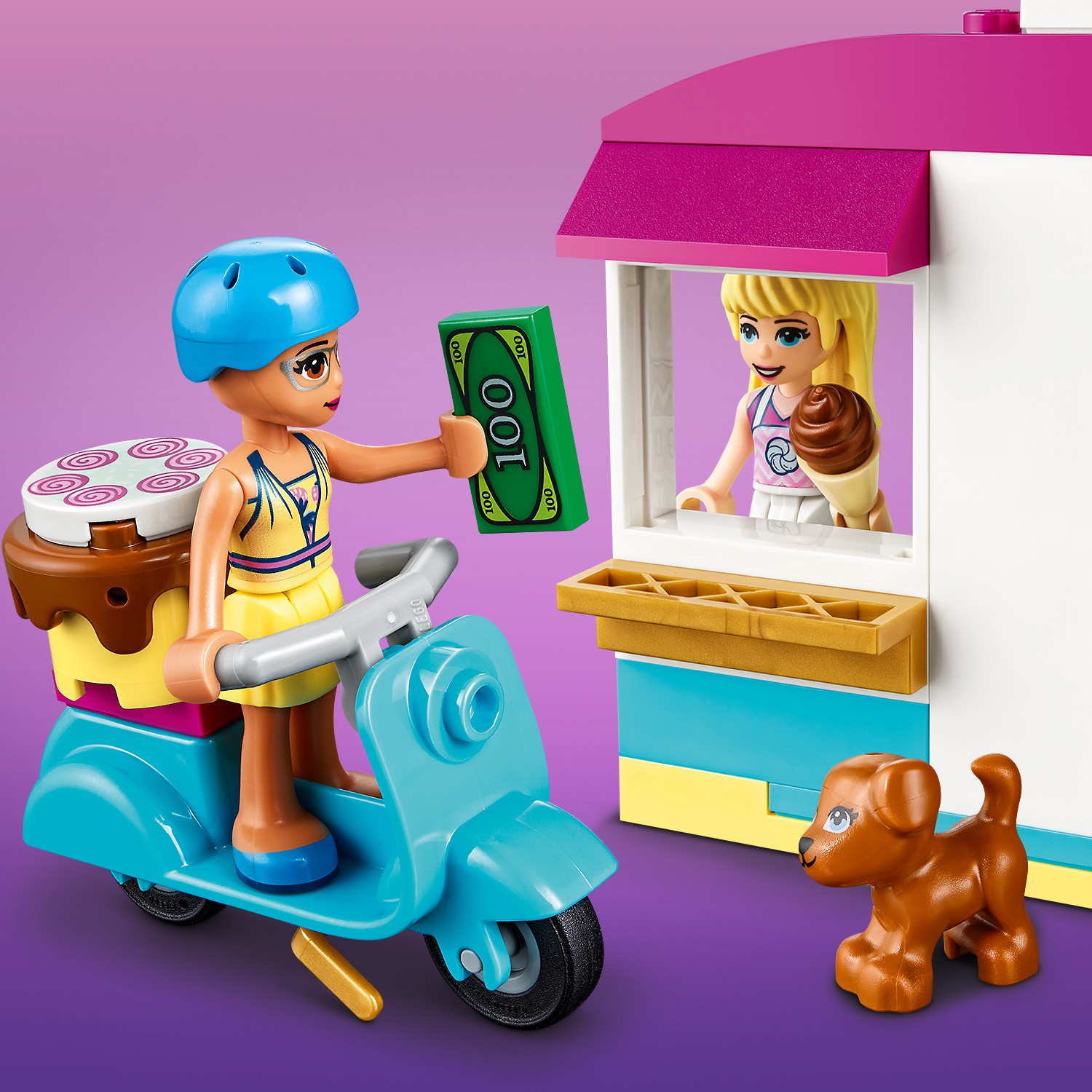 Конструктор LEGO Friends Пекарня Хартлейк-Сити блочный - фото 6