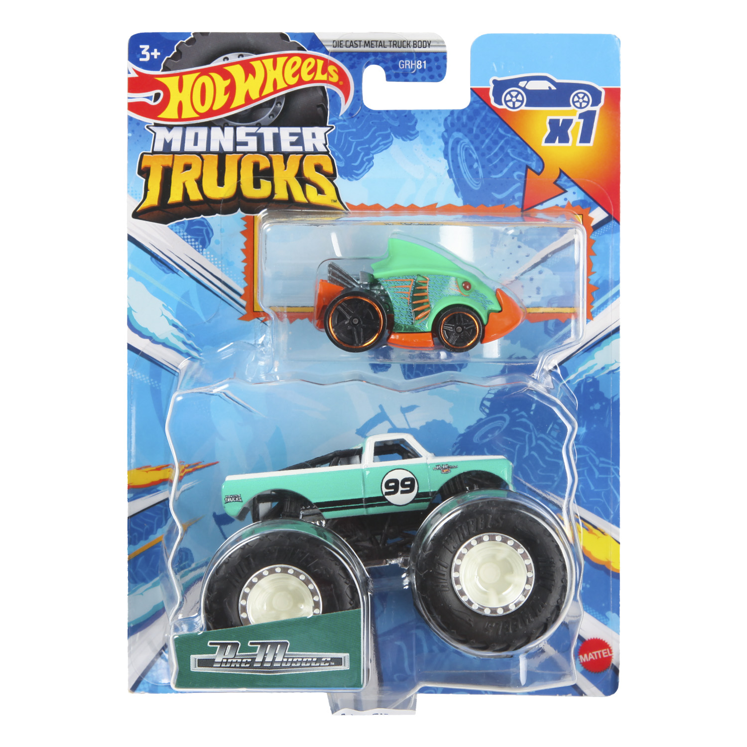 Внедорожник Hot Wheels 1:64 GRH81 - фото 7