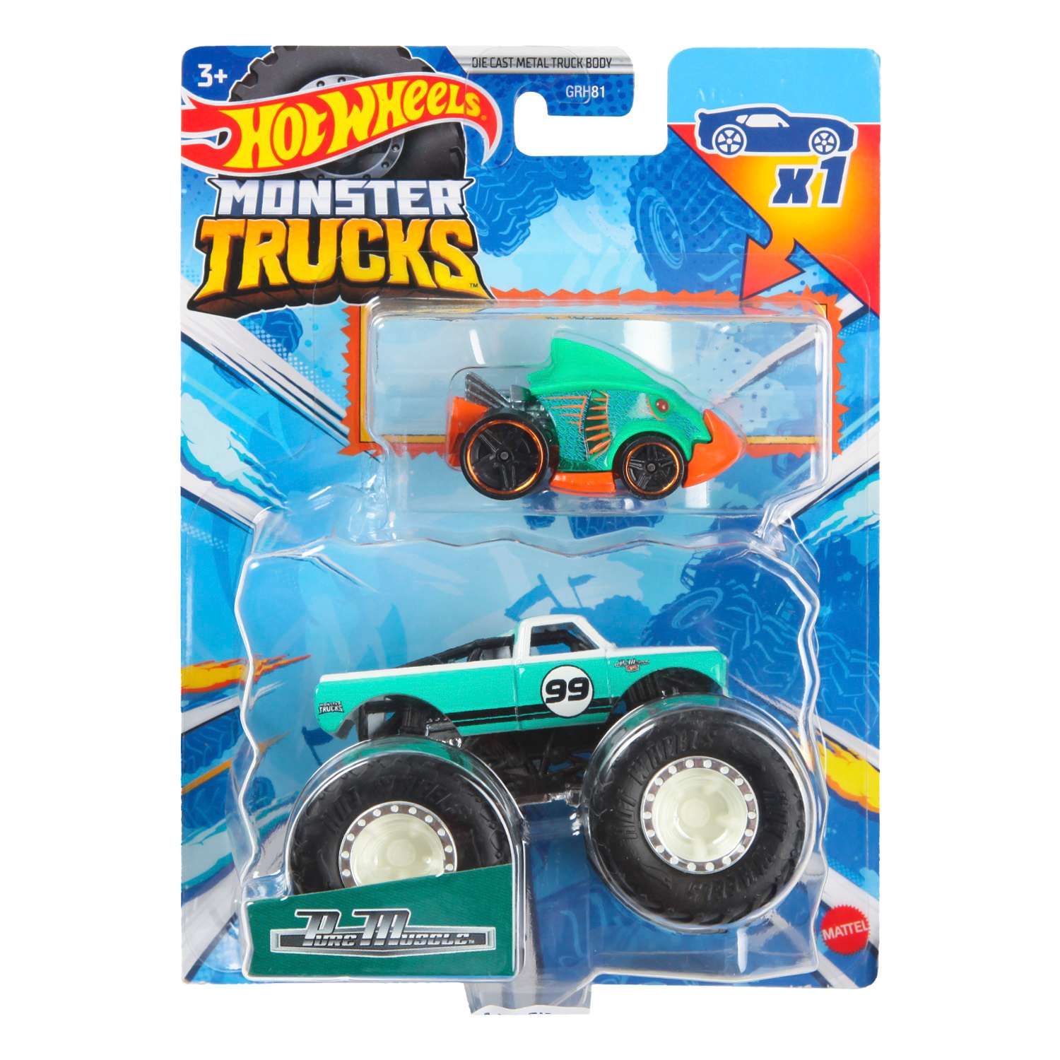 Внедорожник Hot Wheels 1:64 GRH81 - фото 7