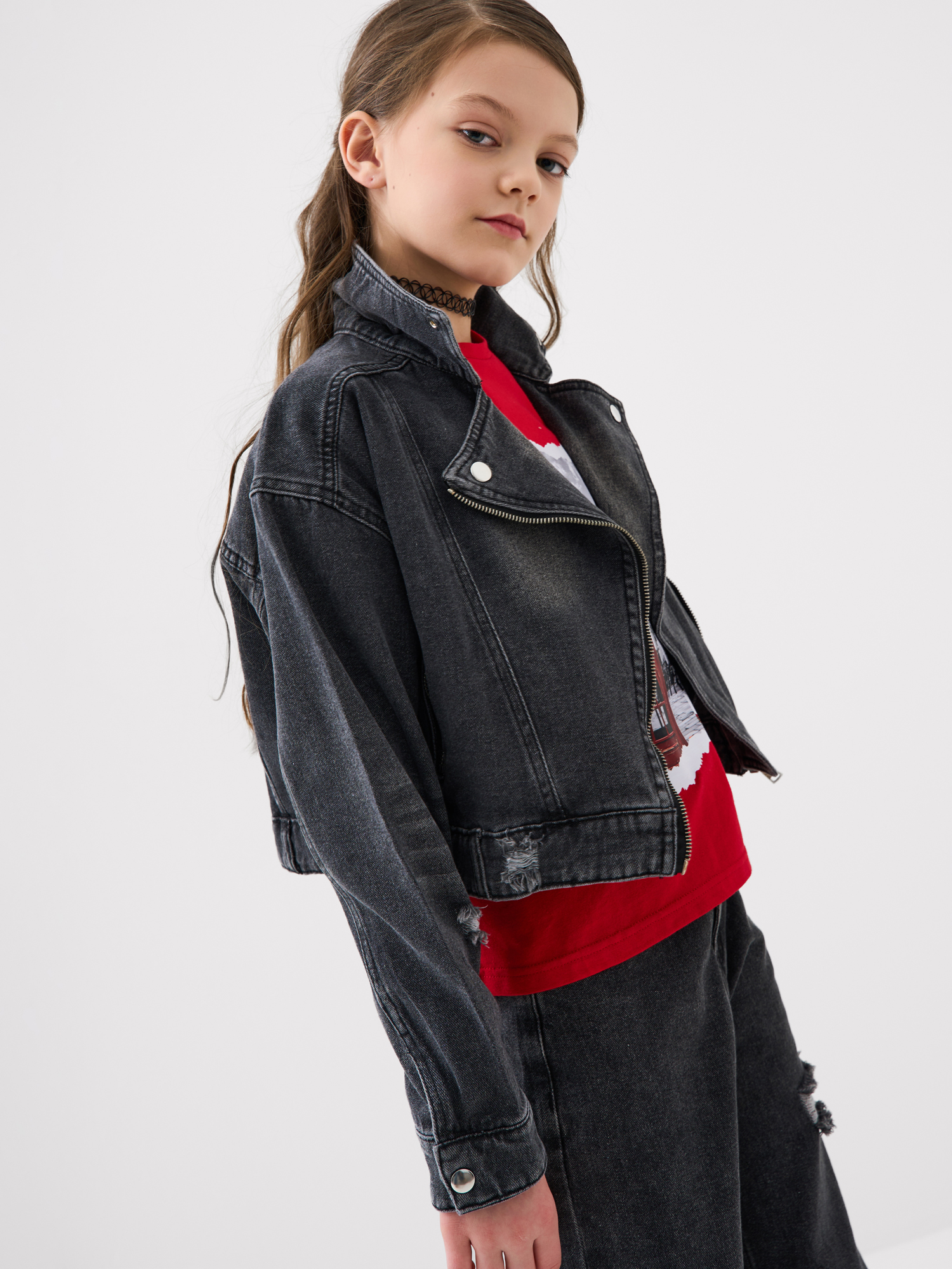 Куртка джинсовая PlayToday 12621400 - фото 7