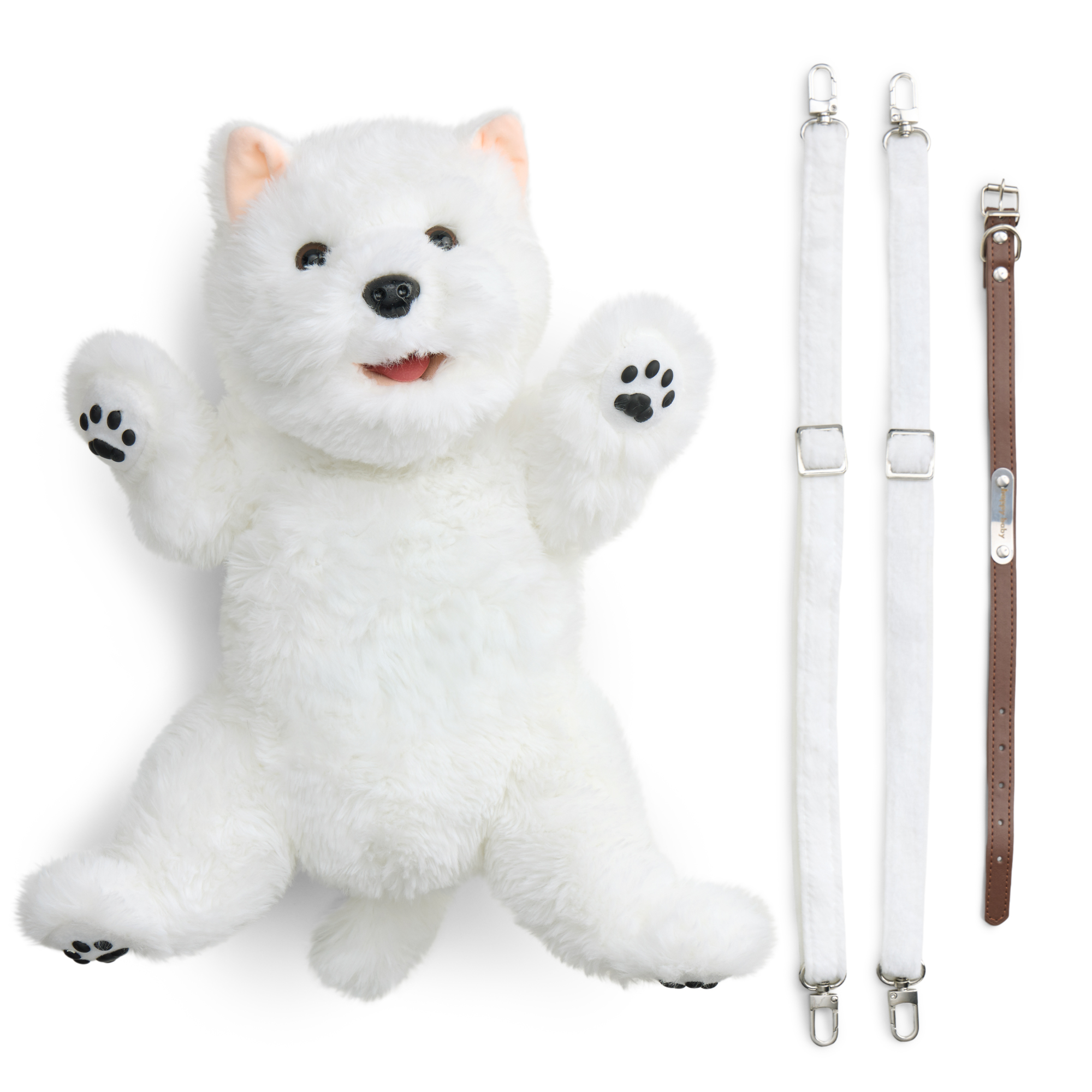 Мягкая игрушка Happy Baby собачка Snezhok - фото 3