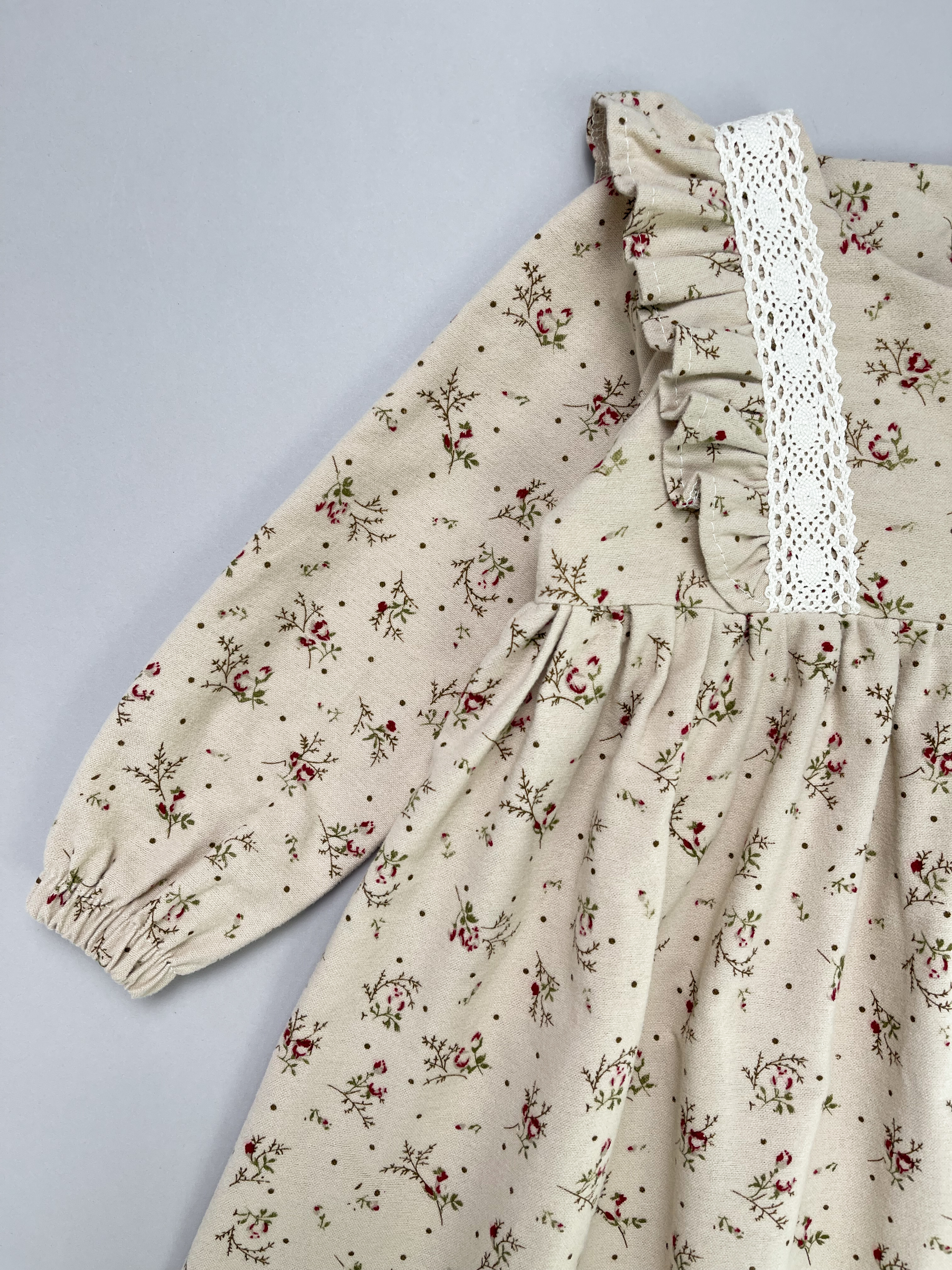 Платье фланелевое для девочки MOUN ЦБ-00001596 - фото 8