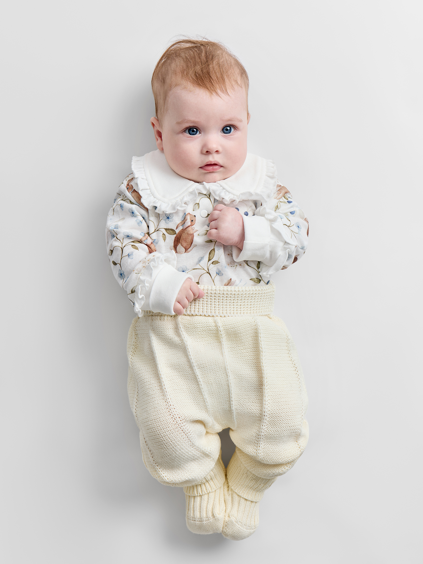 Брюки Happy Baby 88352-0_milky - фото 6