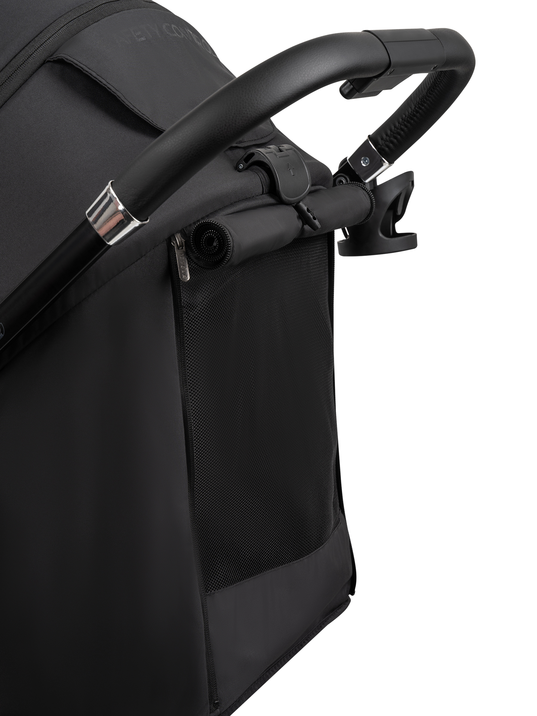 Коляска прогулочная JOVOLA Magma Plus черный - фото 36