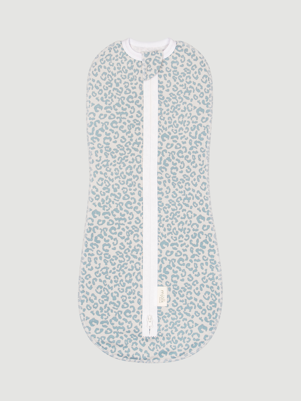 Конверт пеленальный (кокон) Mjolk голубой - фото 2