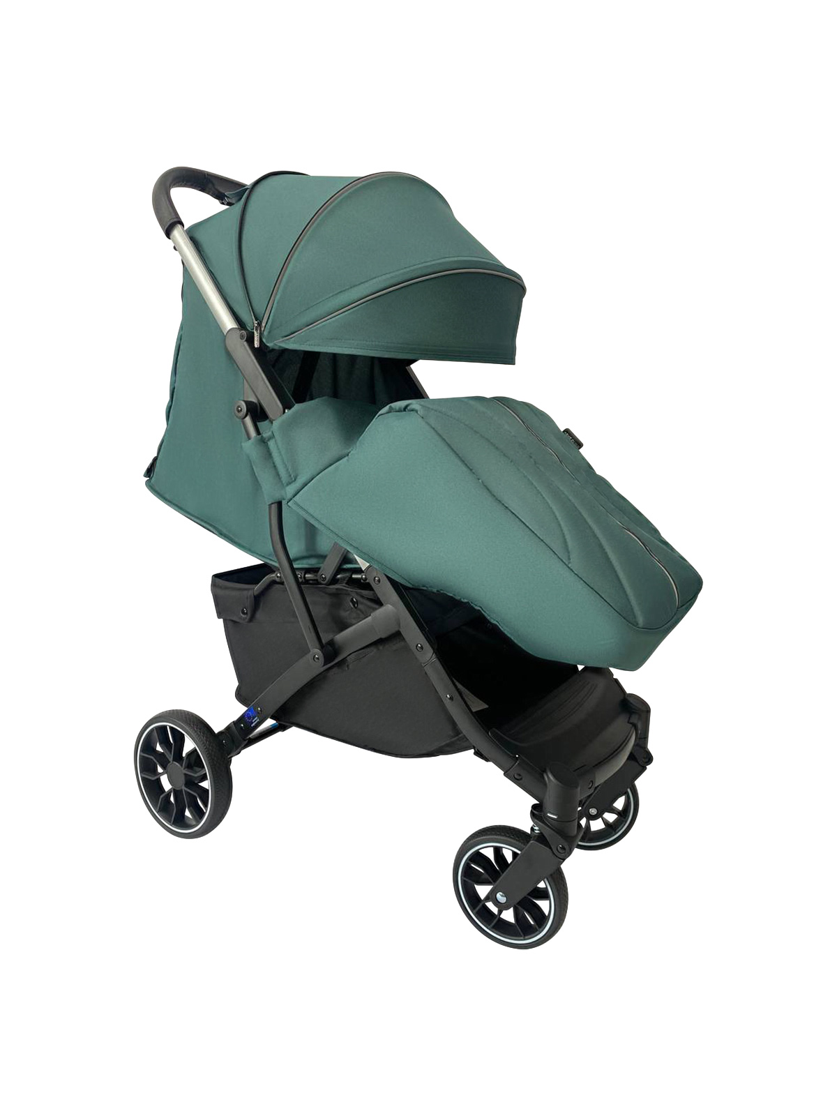 Коляска прогулочная Ining baby Dark green зеленый - фото 3