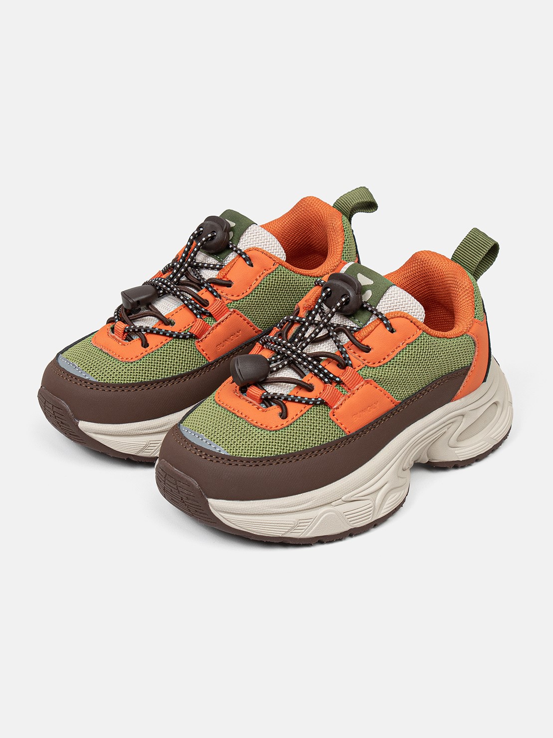 Кроссовки BUNGLY 1R10200/Авокадоапельсин - фото 1