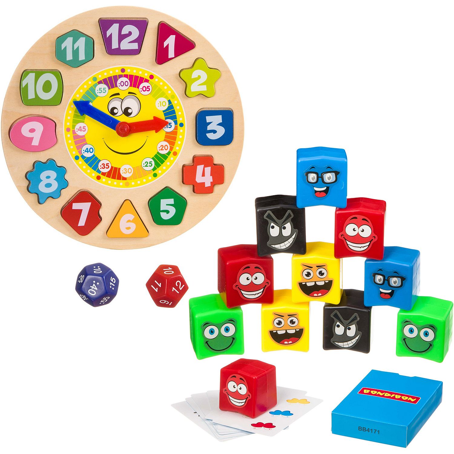 Настольная игра Bondibon Изучаем время - фото 3