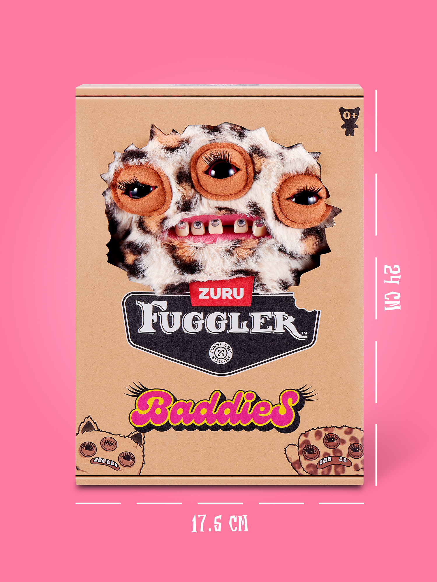 Мягкая игрушка Zuru FUGGLER Инопланетная Штучка - фото 3