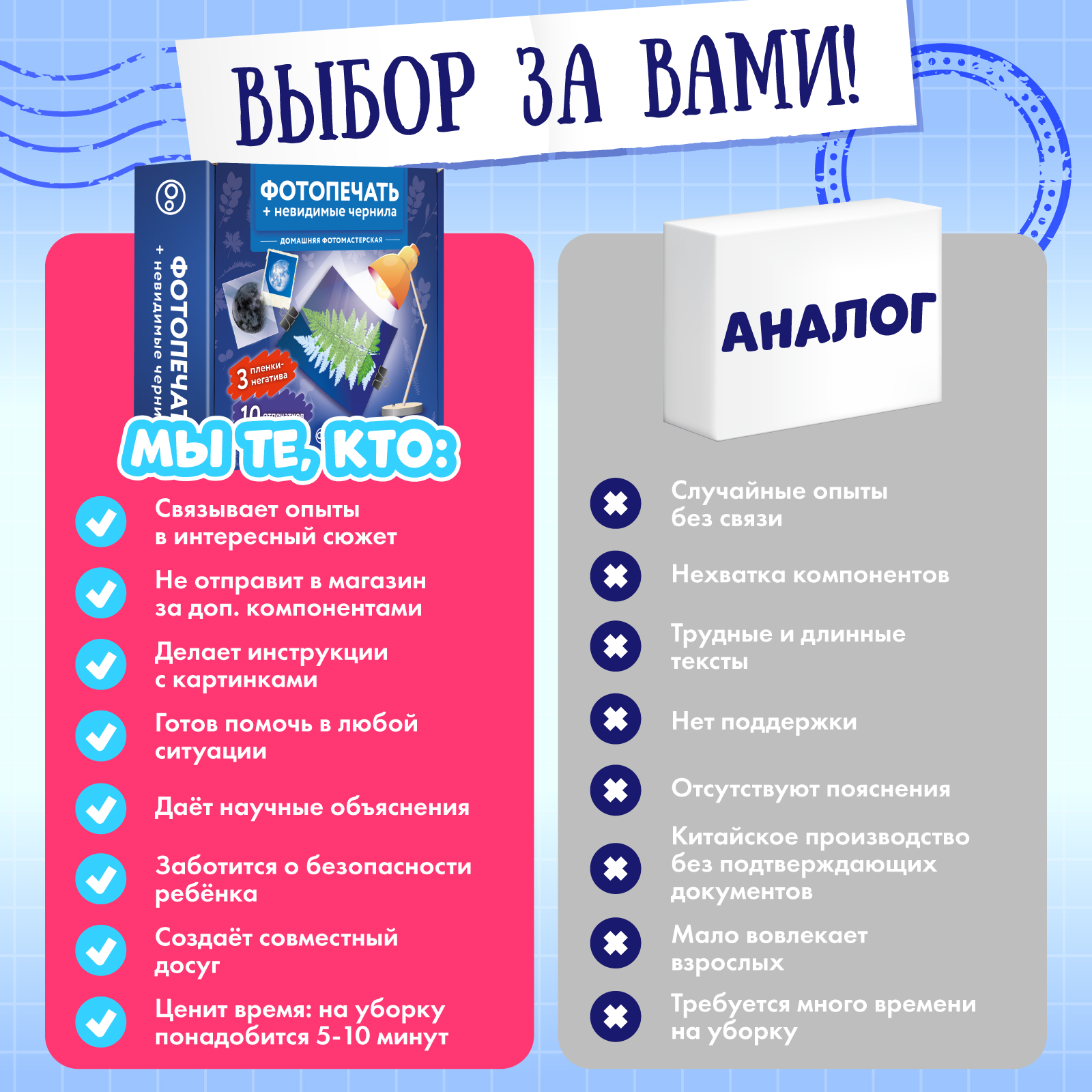 Набор для опытов WOW! HOW? Фотопечать - фото 9