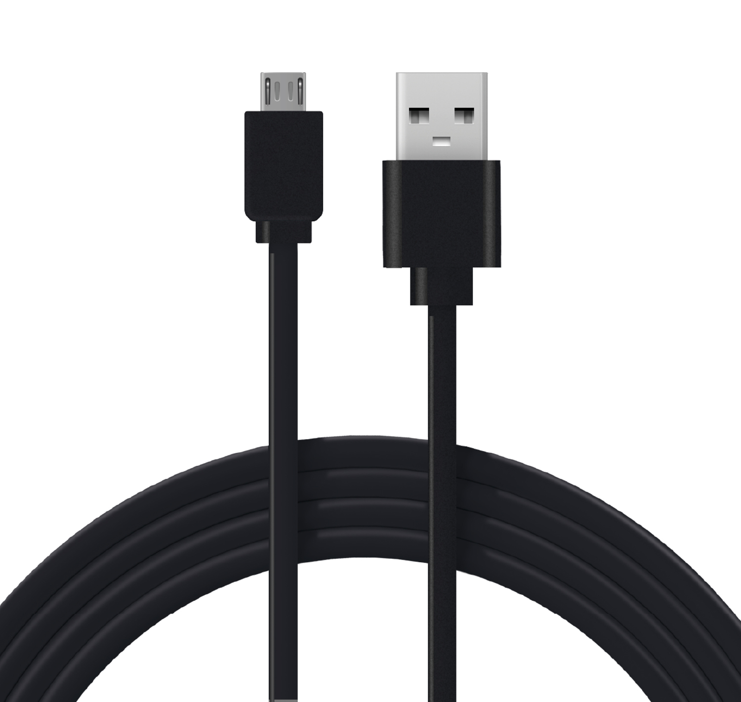 Кабель REXANT USB - microUSB 1 метр в черной ПВХ оплетке - фото 4