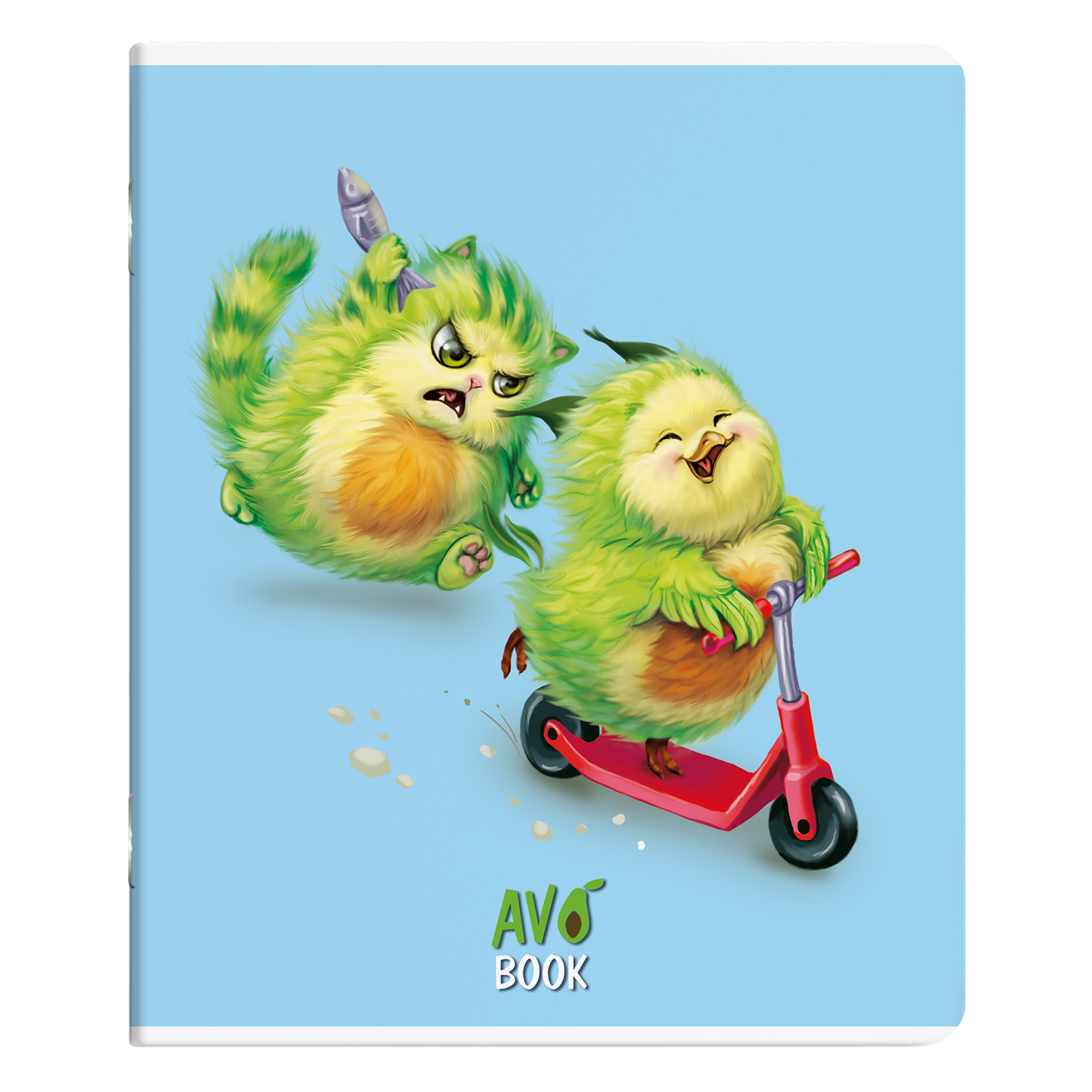 Общая тетрадь Erhaft клетка 60 лист. в ассортименте - фото 2