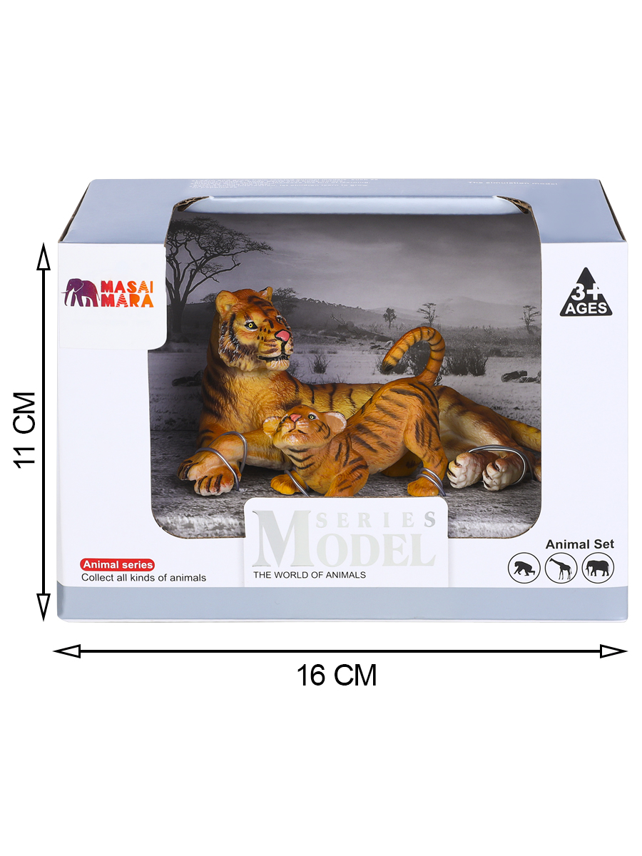 Игровой набор Masai Mara Семья тигров - фото 4