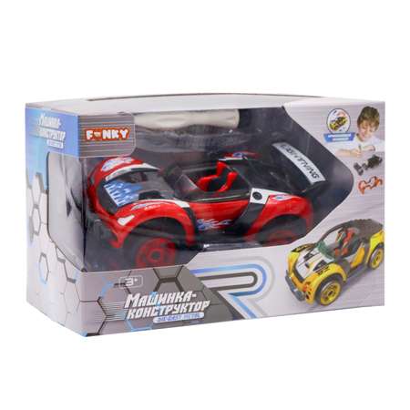 Конструктор Funky Toys Машинка металлический