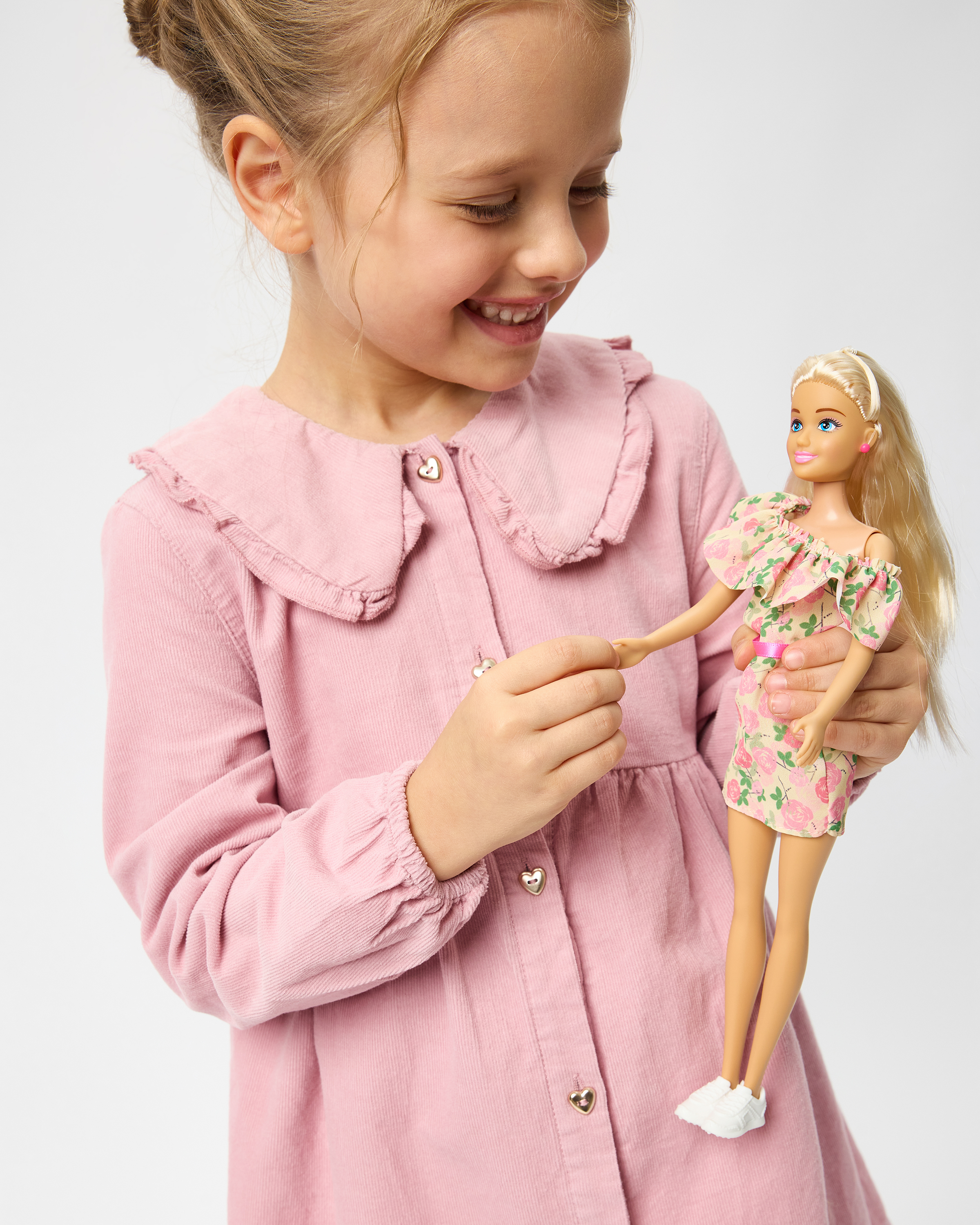 Кукла модельная Demi Star в платье на одно плечо высота 29 см 616582-1 - фото 2