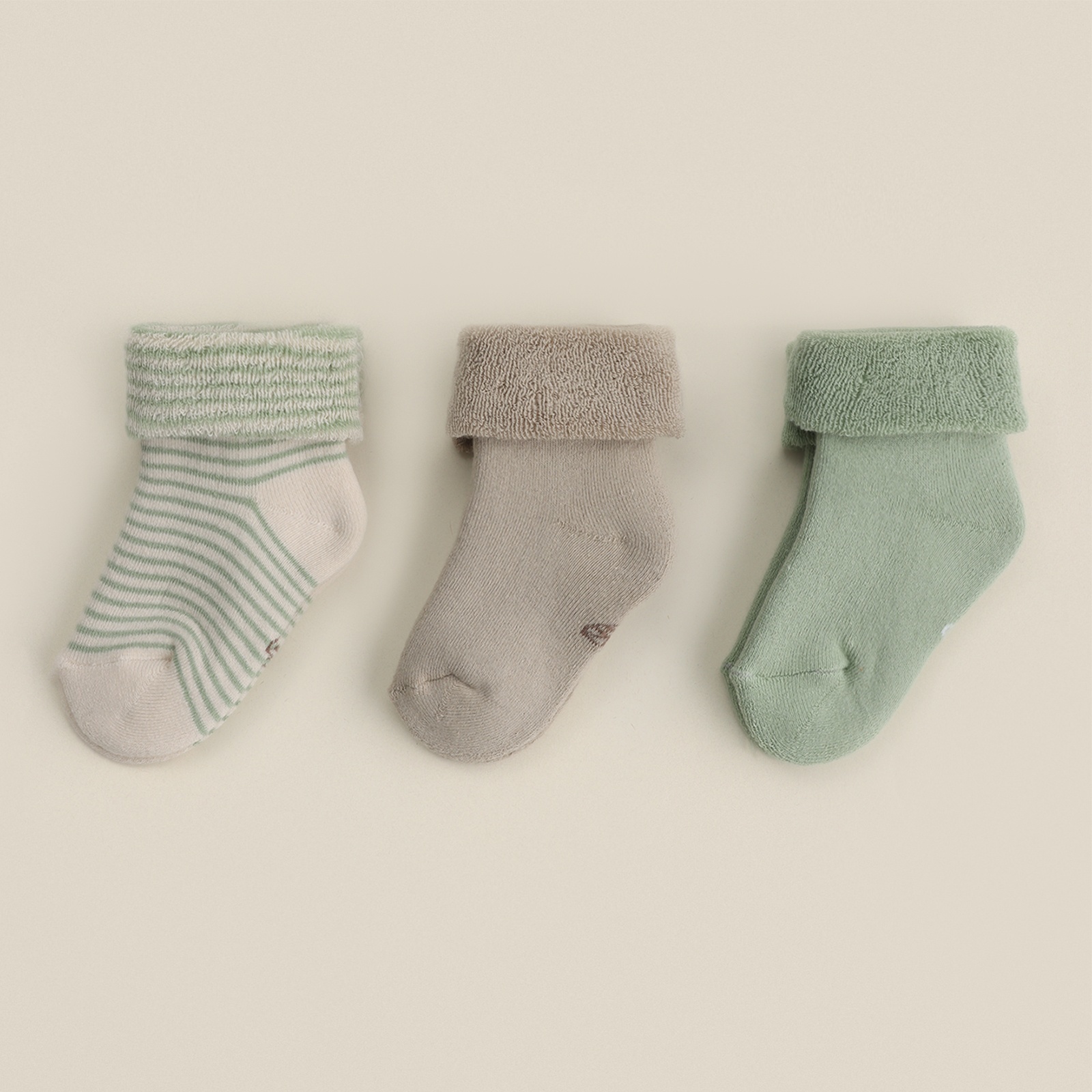 Изображение товара Носки для детей 3 пары SL HOME из 100% хлопка теплые махровые универсальные цвета