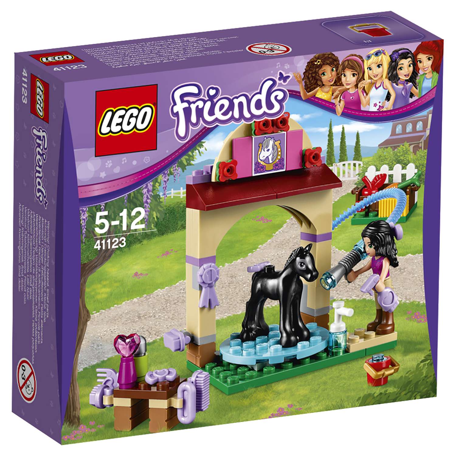 Конструктор LEGO Friends Салон для жеребят блочный - фото 2