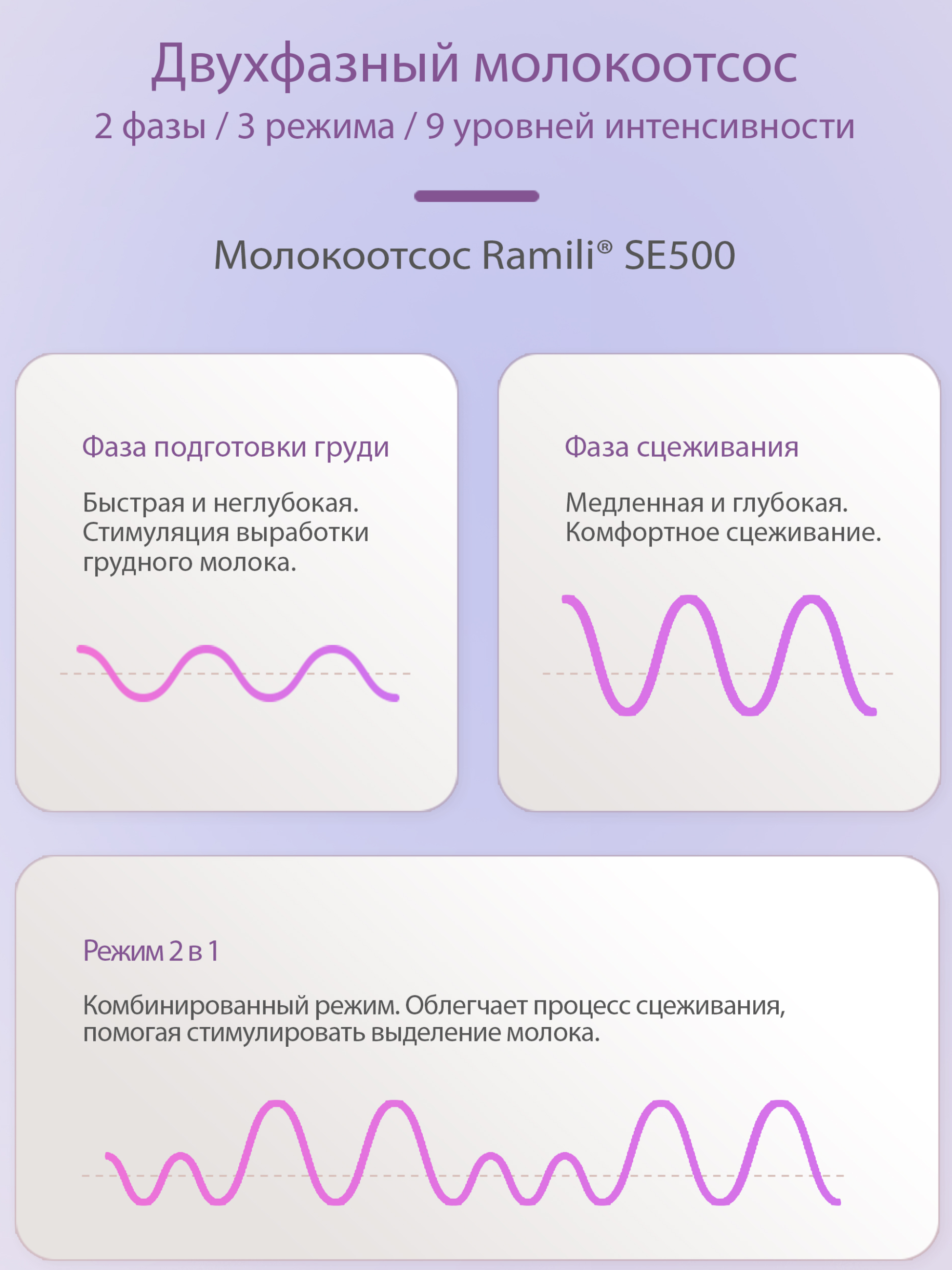 Молокоотсос электрический Ramili SE500 - фото 10