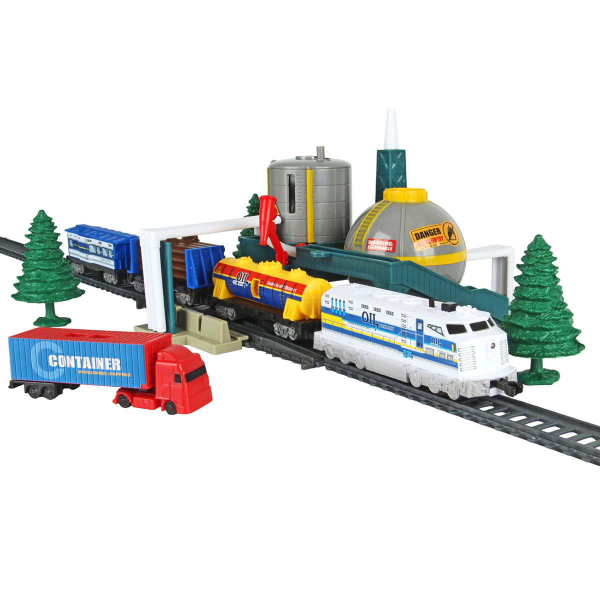 Развивающая железная дорога Veld Co 145 см 136350 - фото 12