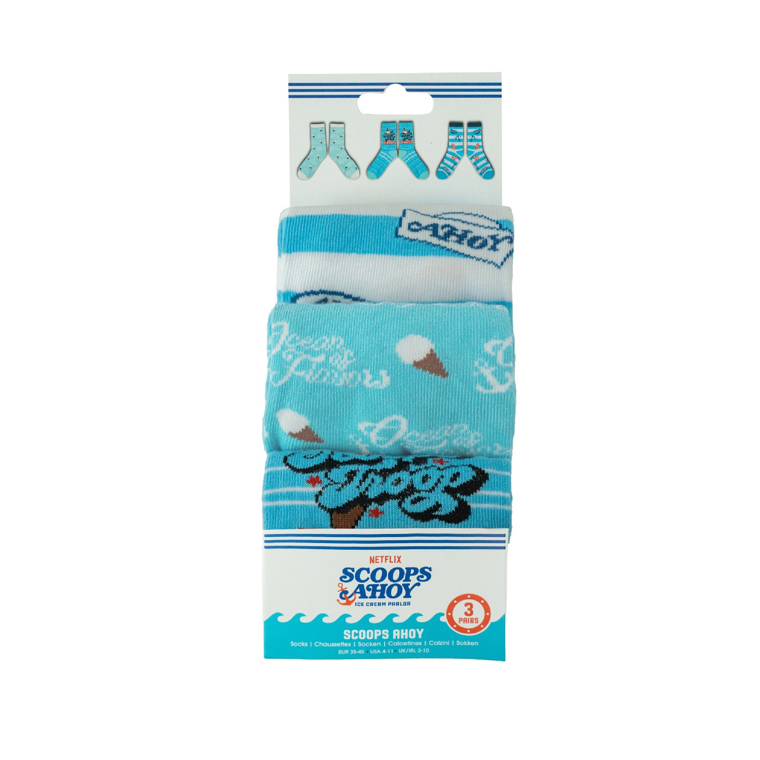 Носки 3 пары Stranger Things 41000018325 - фото 5