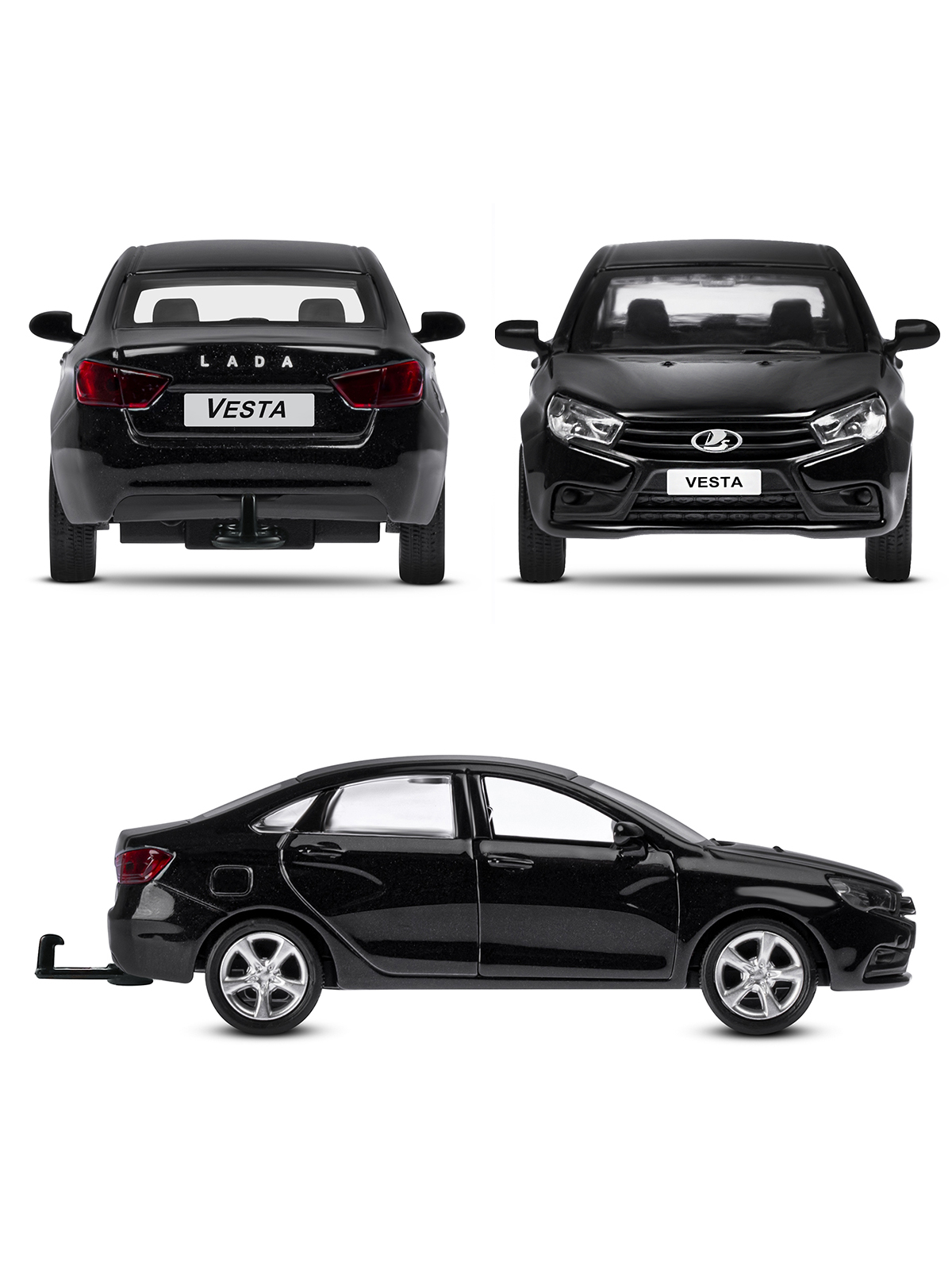 Автомобиль АВТОпанорама LADA Vesta 1:43 JB1251620 - фото 8