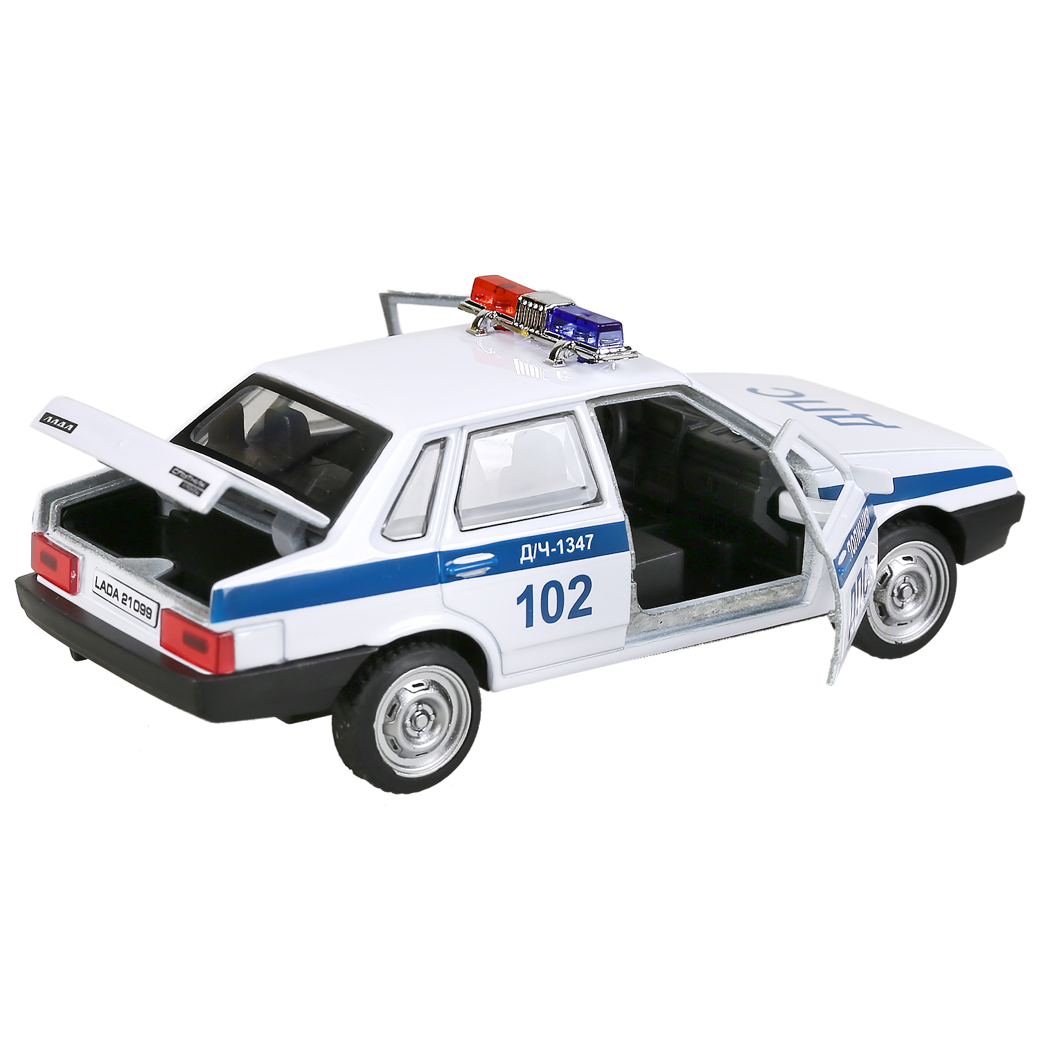 Полицейская машина Технопарк LADA Lada 21099 303041 - фото 6