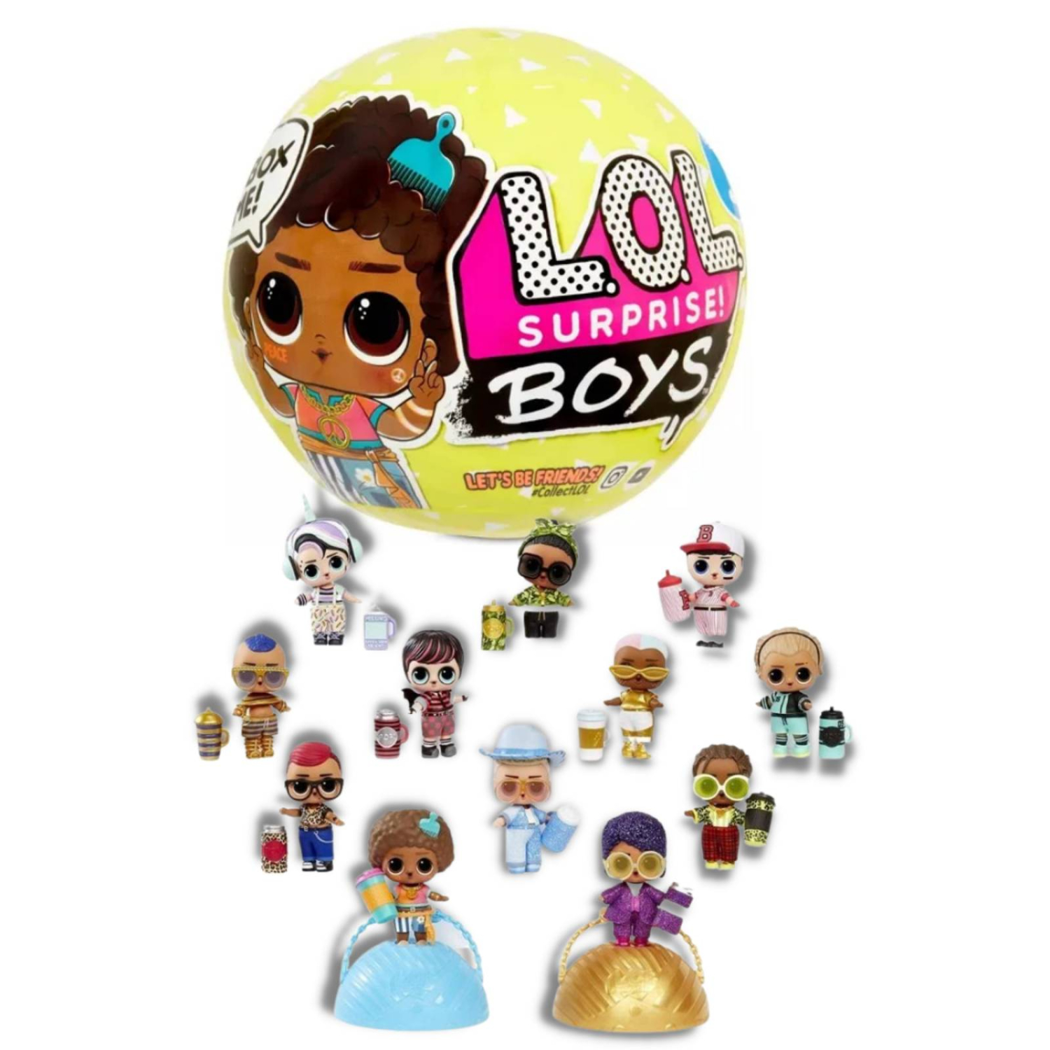 Кукла мини L.O.L. Surprise! Boys Boys высота 8 см 562719 - фото 4
