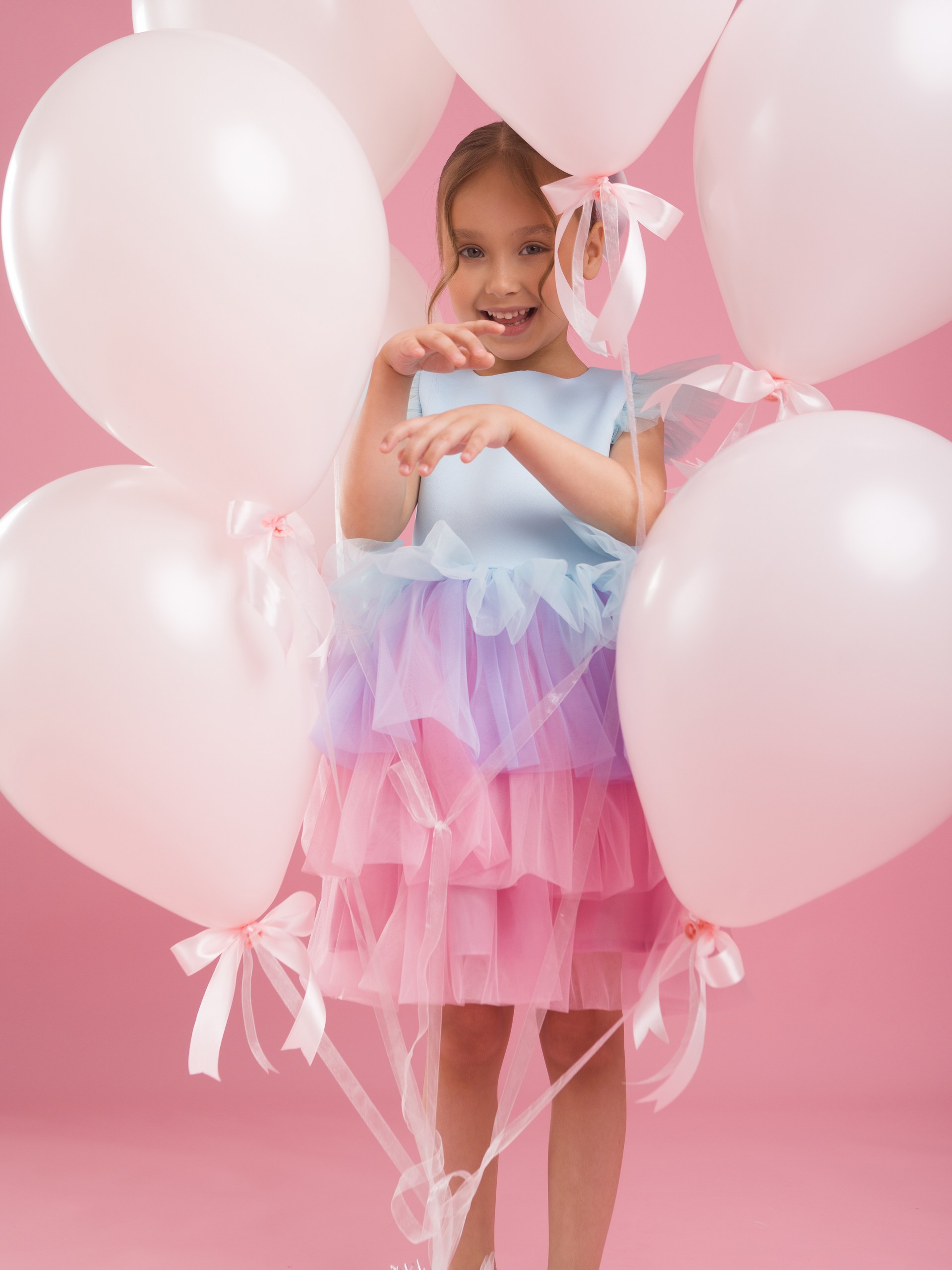 Платье LELUkids 1231.24_зефирка_голубой - фото 12