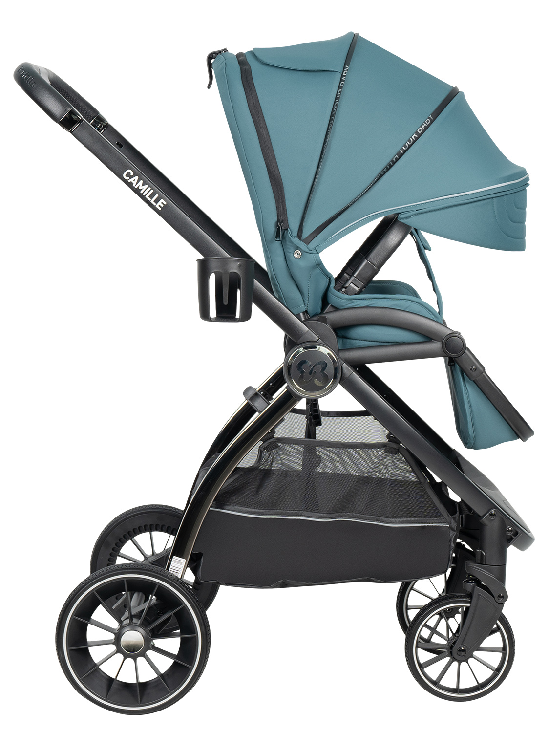 Коляска 3в1 Farfello Camille зеленый - фото 19