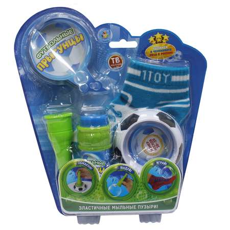 Мыльные пузыри 1TOY Прыгунцы в ассортименте