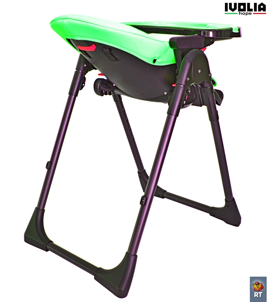 Стульчик для кормления Ivolia HOPE 01 2 колеса green трансформер - фото 4