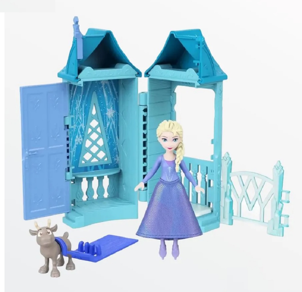 Игровой набор Arnetta Mattel Frozen Эрендельский замок с куклой - фото 4