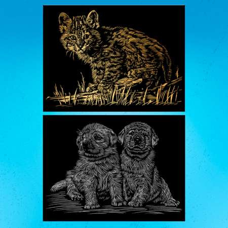 Гравюра LORI(колорит) Little Amimals