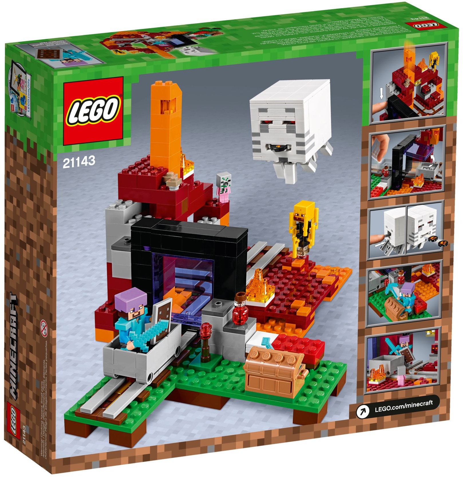 Конструктор LEGO Minecraft 21143 470 дет. - фото 3