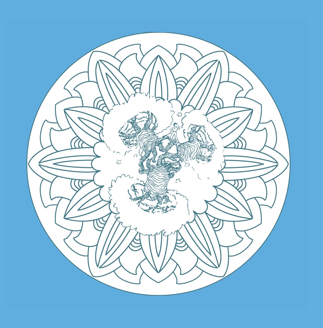 Книга Махаон Арт раскраска антистресс Сент Экзюпери А де В мире Маленького принца - фото 11